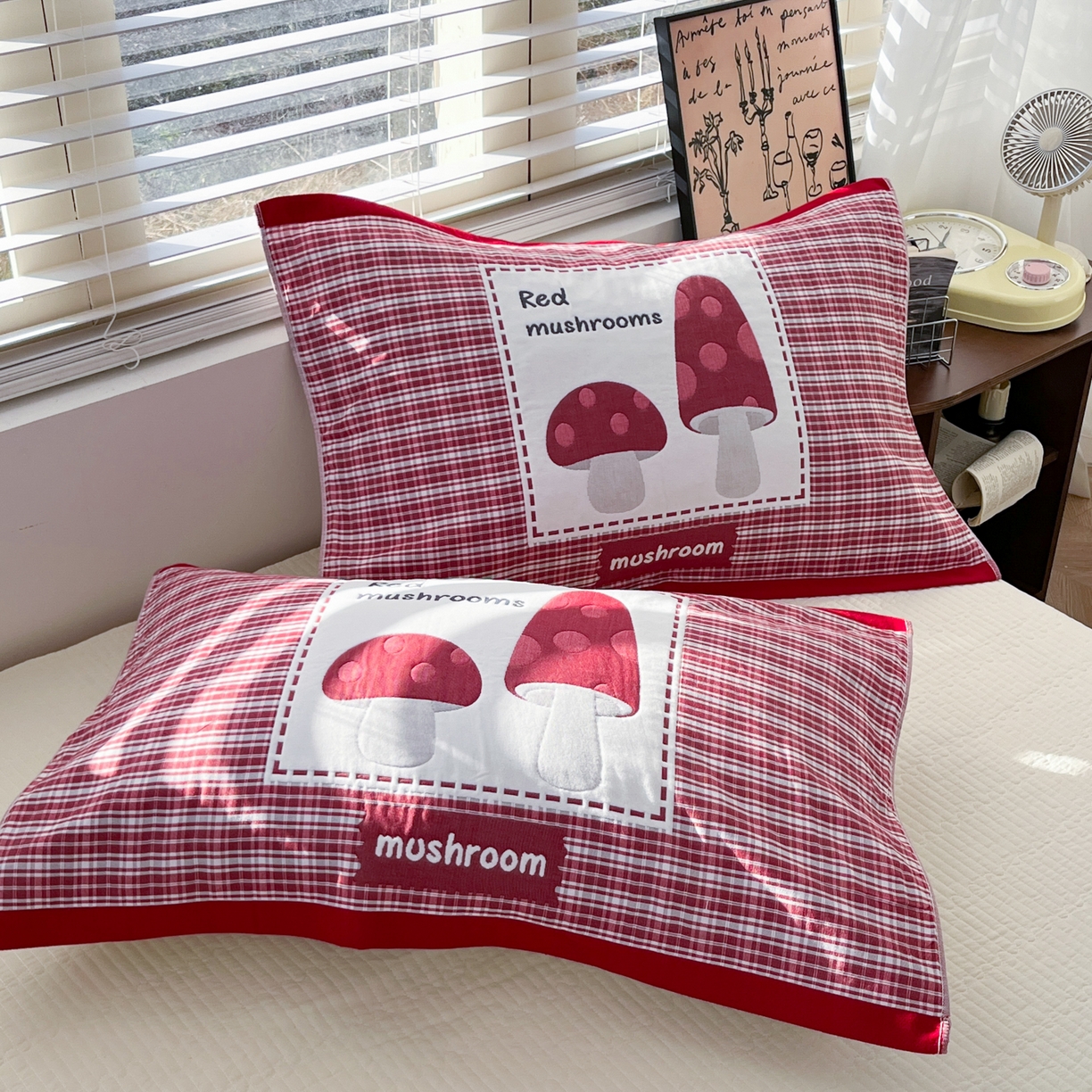 91家纺网 家纺一手货源 找家纺 （总）美宜家 2026新款全棉细纱加厚萌系治愈风枕巾