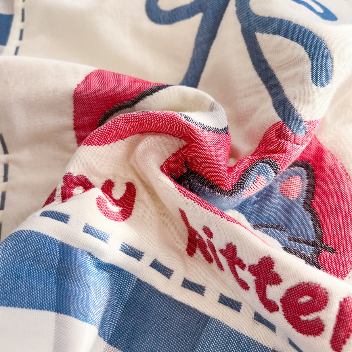 91家纺网 家纺一手货源 找家纺 （总）美宜家 2026新款全棉细纱加厚萌系治愈风枕巾