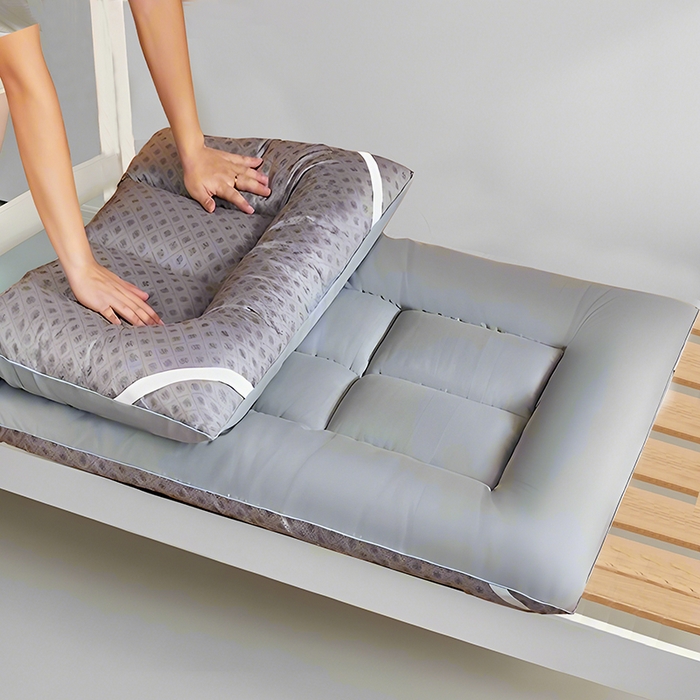 91家纺网 家纺一手货源 找家纺 （总）啊雅家居 2026新款春夏季亲肤棉防滑软床垫-学生款