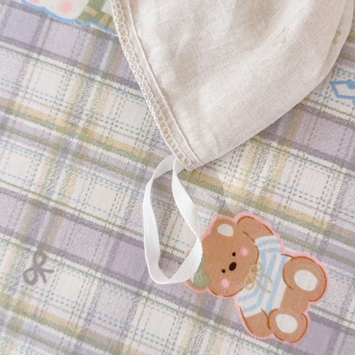 91家纺网 家纺一手货源 找家纺 禧安居 2025新款高支高密活性印染全棉印花四件套全棉四件套三件套被套（支持定制尺寸）温馨甜宠