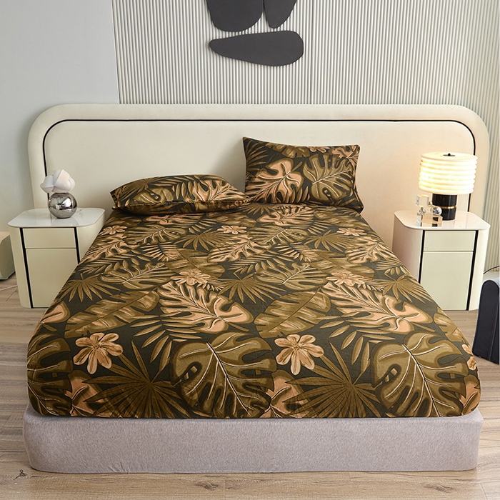 91家纺网 家纺一手货源 找家纺 （总）柏钧家纺 新款外贸跨境电商热销款印花床笠三件套