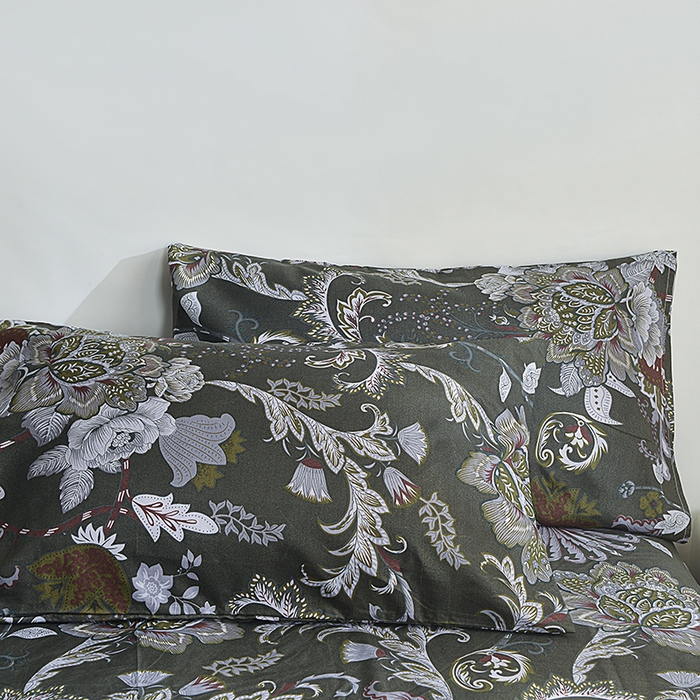 91家纺网 家纺一手货源 找家纺 柏钧家纺 2026新款亲肤舒适跨境外贸85g芦荟棉单床笠枕套三件套（承接各类尺寸定制） 幽梦