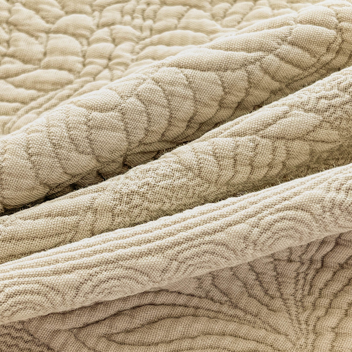 91家纺网 家纺一手货源 找家纺 源舜家纺 2026新款全棉大提花砂洗床盖三件套—花开富贵大圆满系列 圆满-卡