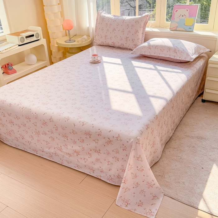 91家纺网 家纺一手货源 找家纺 （总）禧安居 2025新款高支高密活性印染全棉印花床单单床单（支持定制尺寸）（支持定制尺寸）