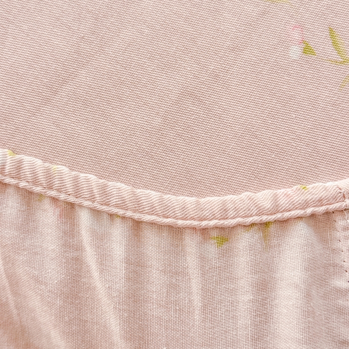 91家纺网 家纺一手货源 找家纺 禧安居 2025新款高支高密活性印染全棉床笠印花床笠单床笠（支持定制尺寸）静听花语