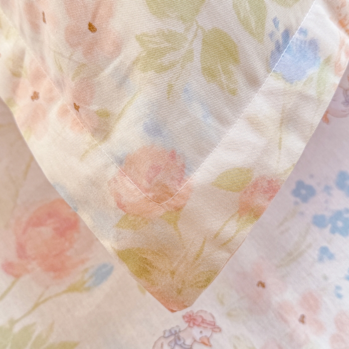 91家纺网 家纺一手货源 找家纺 禧安居 2025新款高支高密活性印染全棉枕套单枕套 山茶漫记