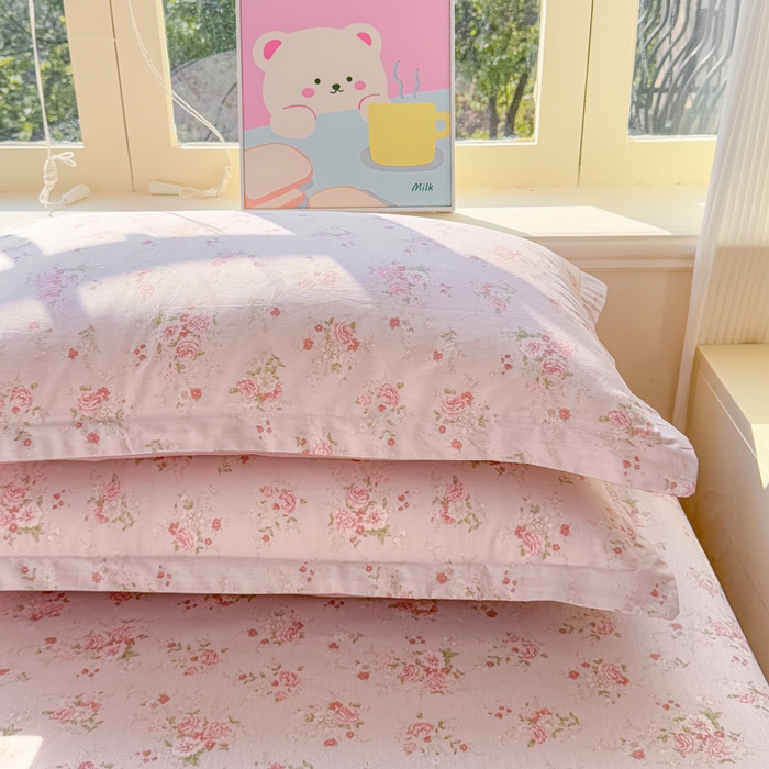 91家纺网 家纺一手货源 找家纺 禧安居 2025新款高支高密活性印染全棉枕套单枕套 苏糖