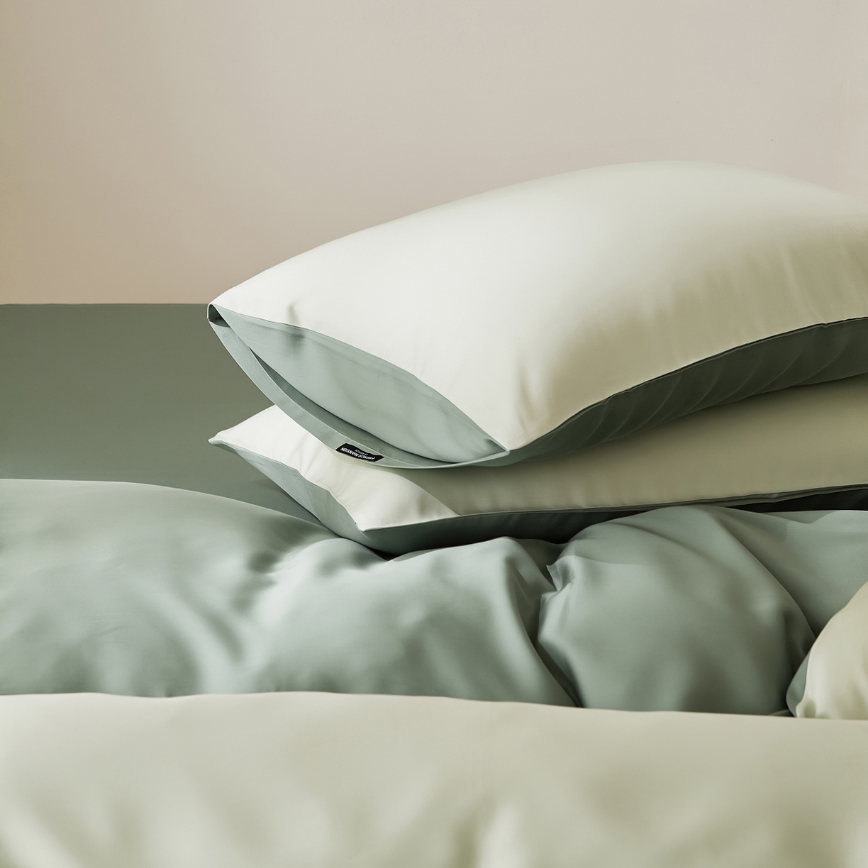 91家纺网 家纺一手货源 找家纺 EH家居 2026新款长绒棉纯棉云栖安缦之境四件套 安缦-烟雨江南