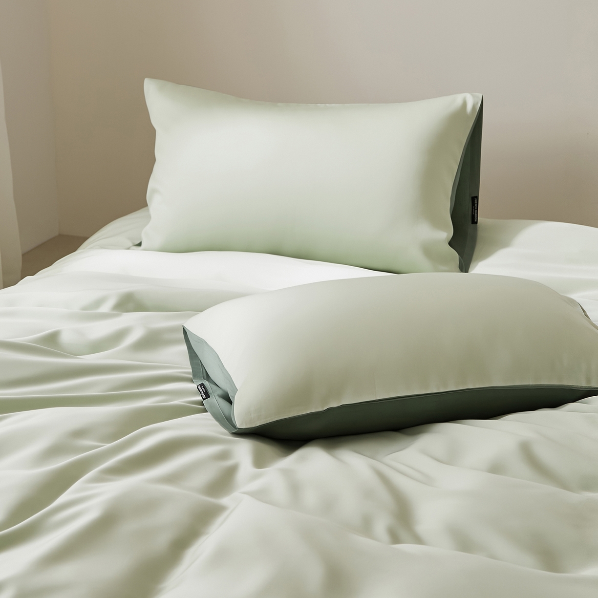 91家纺网 家纺一手货源 找家纺 EH家居 2026新款长绒棉纯棉云栖安缦之境四件套 安缦-烟雨江南