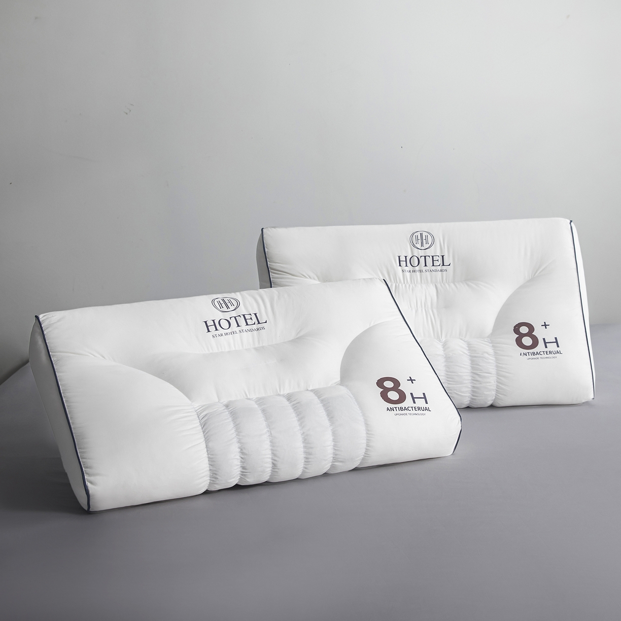 91家纺网 家纺一手货源 找家纺 贵夫人 2026新款8H超A星级酒店颈椎枕枕头枕芯 低枕单只荞麦