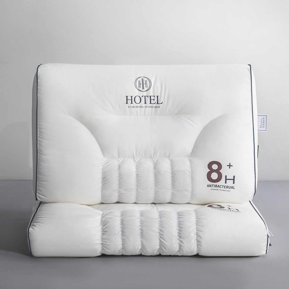 91家纺网 家纺一手货源 找家纺 贵夫人 2026新款8H超A星级酒店颈椎枕枕头枕芯 中枕2只软管