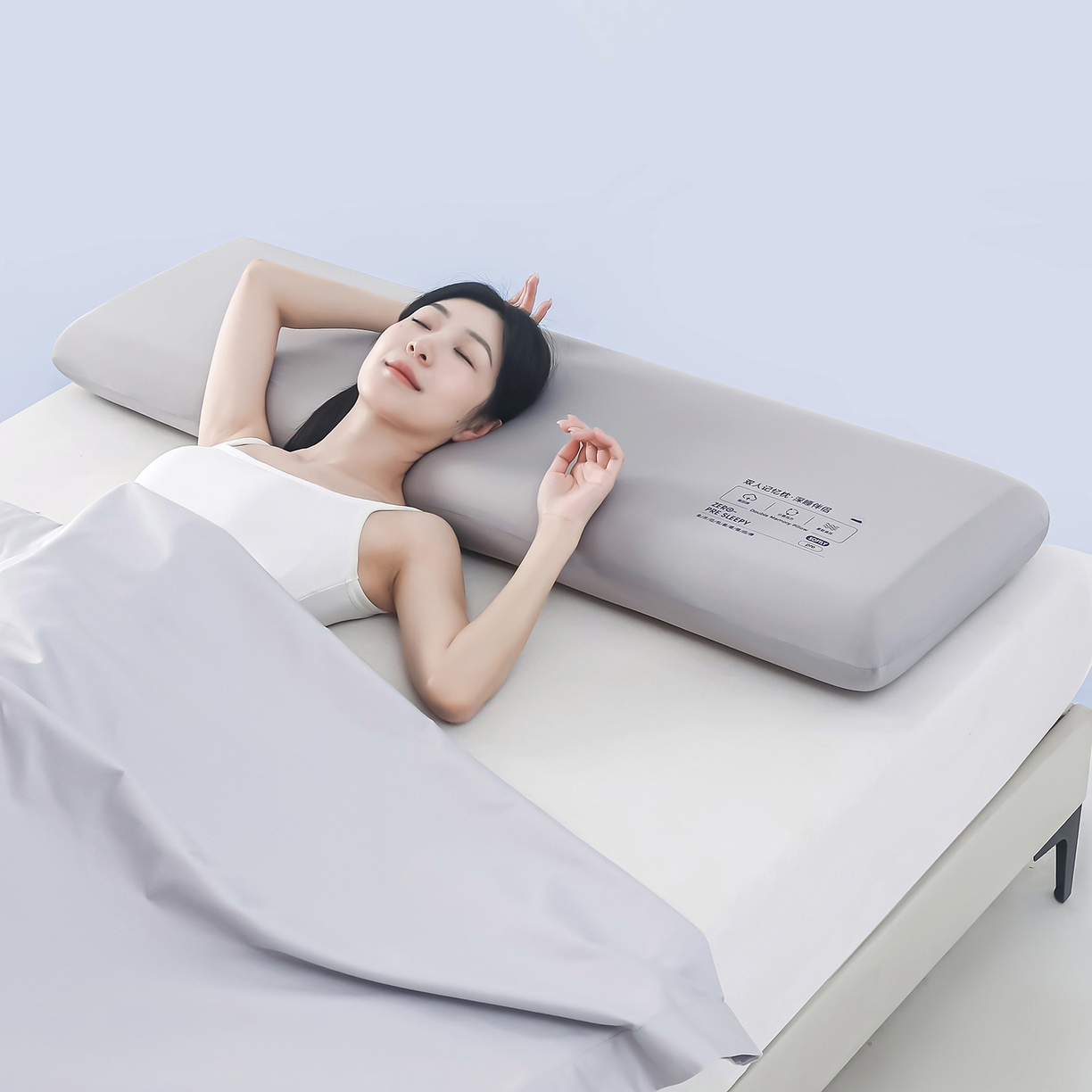 91家纺网 家纺一手货源 找家纺 （总）贵夫人 2025新款加长款-双人深睡记忆枕枕头枕芯