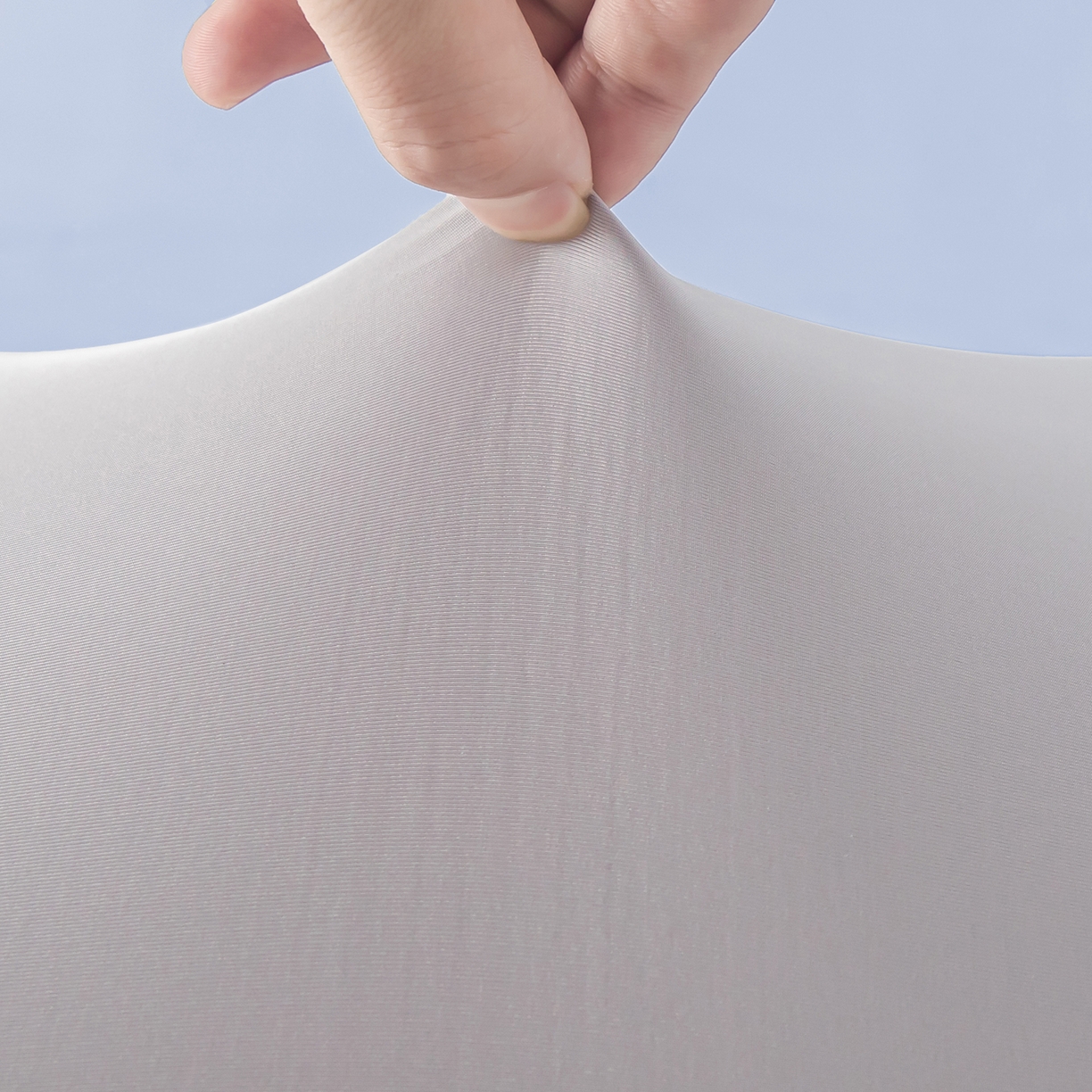 91家纺网 家纺一手货源 找家纺 贵夫人 2025新款加长款-双人深睡记忆枕枕头枕芯 35*80*8cm灰色单只