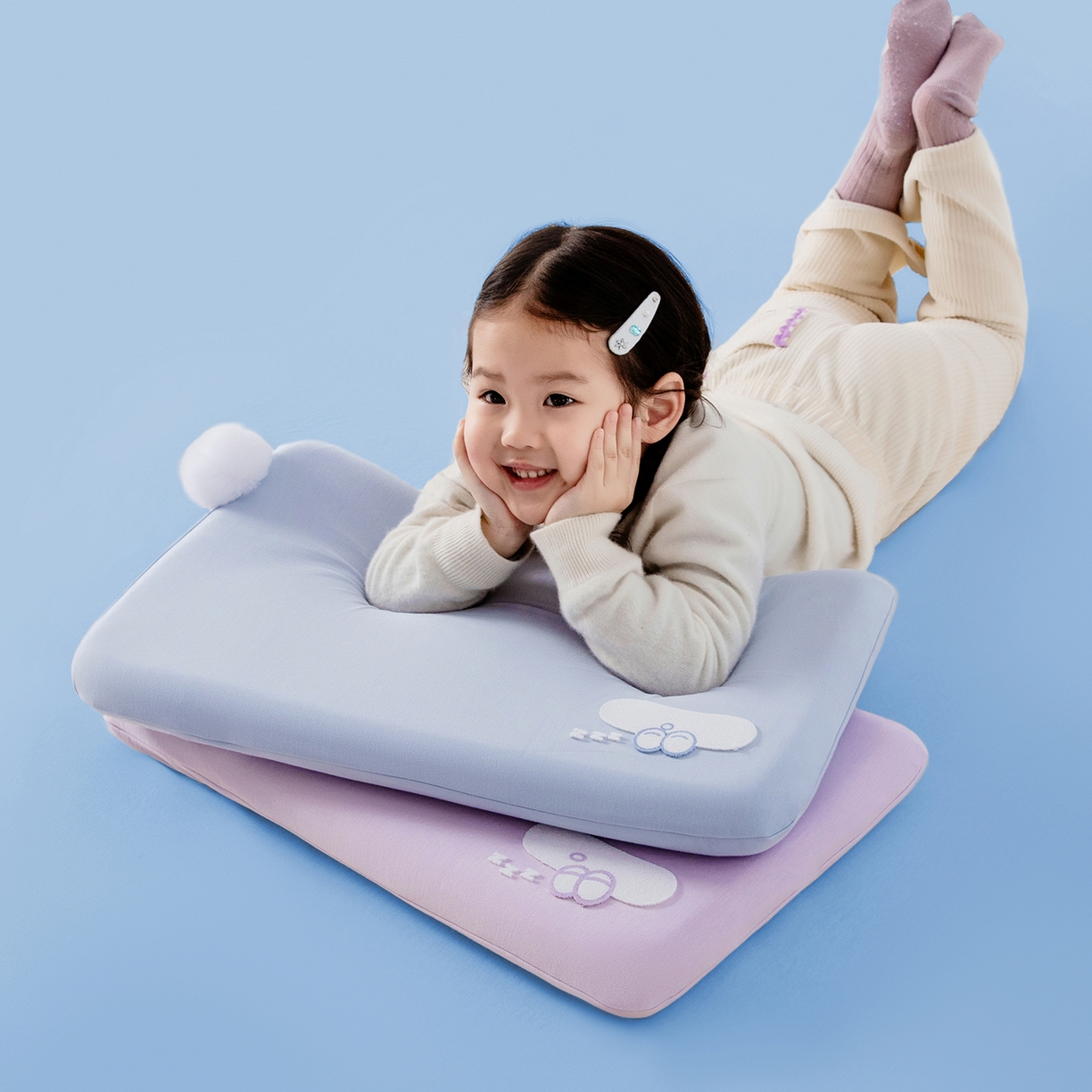 91家纺网 家纺一手货源 找家纺 （总）贵夫人 2025新款朵同款儿童深睡记忆枕枕头枕芯