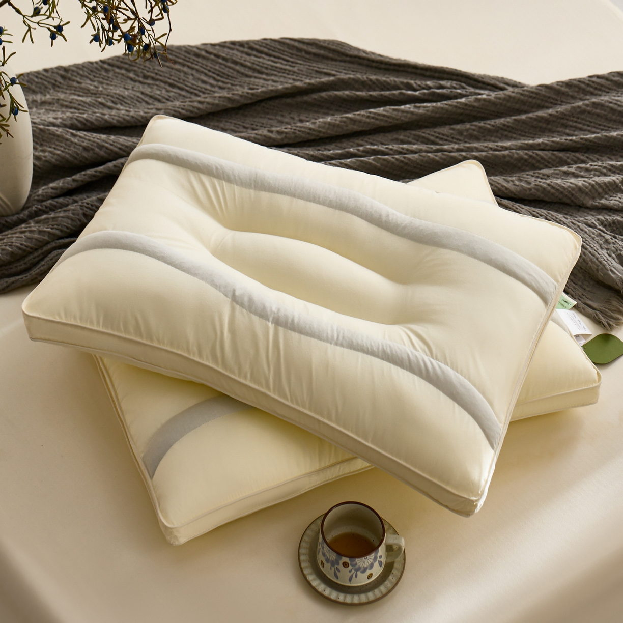 91家纺网 家纺一手货源 找家纺 （总）北鸣有鱼枕芯馆 2025新款决明子助眠枕