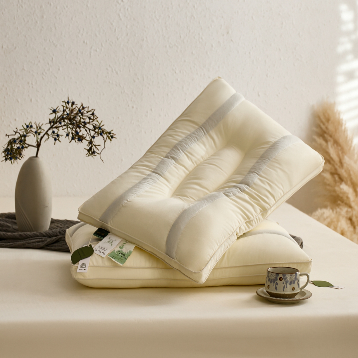 91家纺网 家纺一手货源 找家纺 （总）北鸣有鱼枕芯馆 2025新款决明子助眠枕