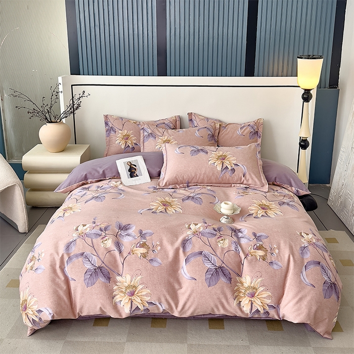 91家纺网 家纺一手货源 找家纺 （总）优品阁 2024新款全棉磨毛四件套单品系列-单被套