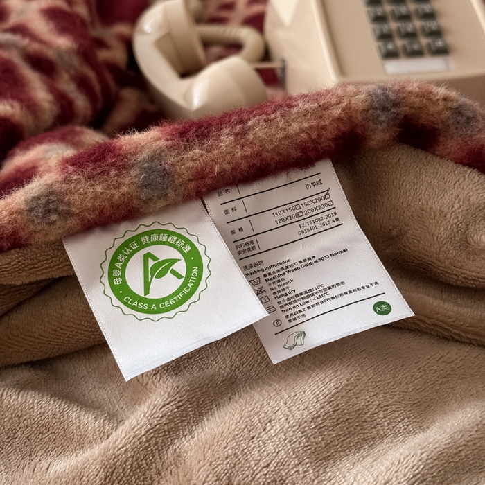 91家纺网 家纺一手货源 找家纺 九花鹿 2025新款仿羊绒毛毯毯子-艾瑞 艾瑞
