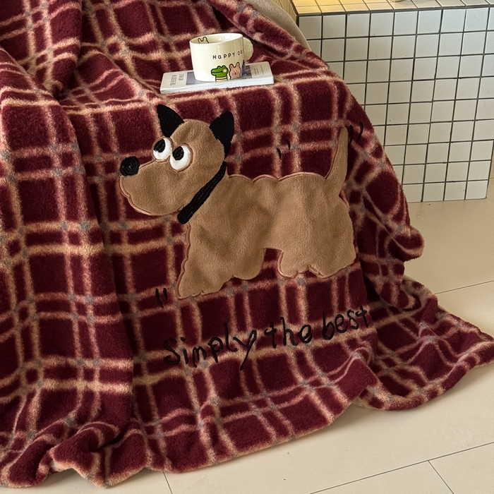 91家纺网 家纺一手货源 找家纺 九花鹿 2025新款仿羊绒毛毯毯子-艾瑞 艾瑞