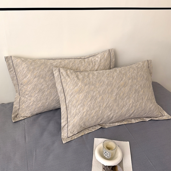 91家纺网 家纺一手货源 找家纺 优品阁 2024新款全棉磨毛四件套单品系列-单被套 阿华田-灰