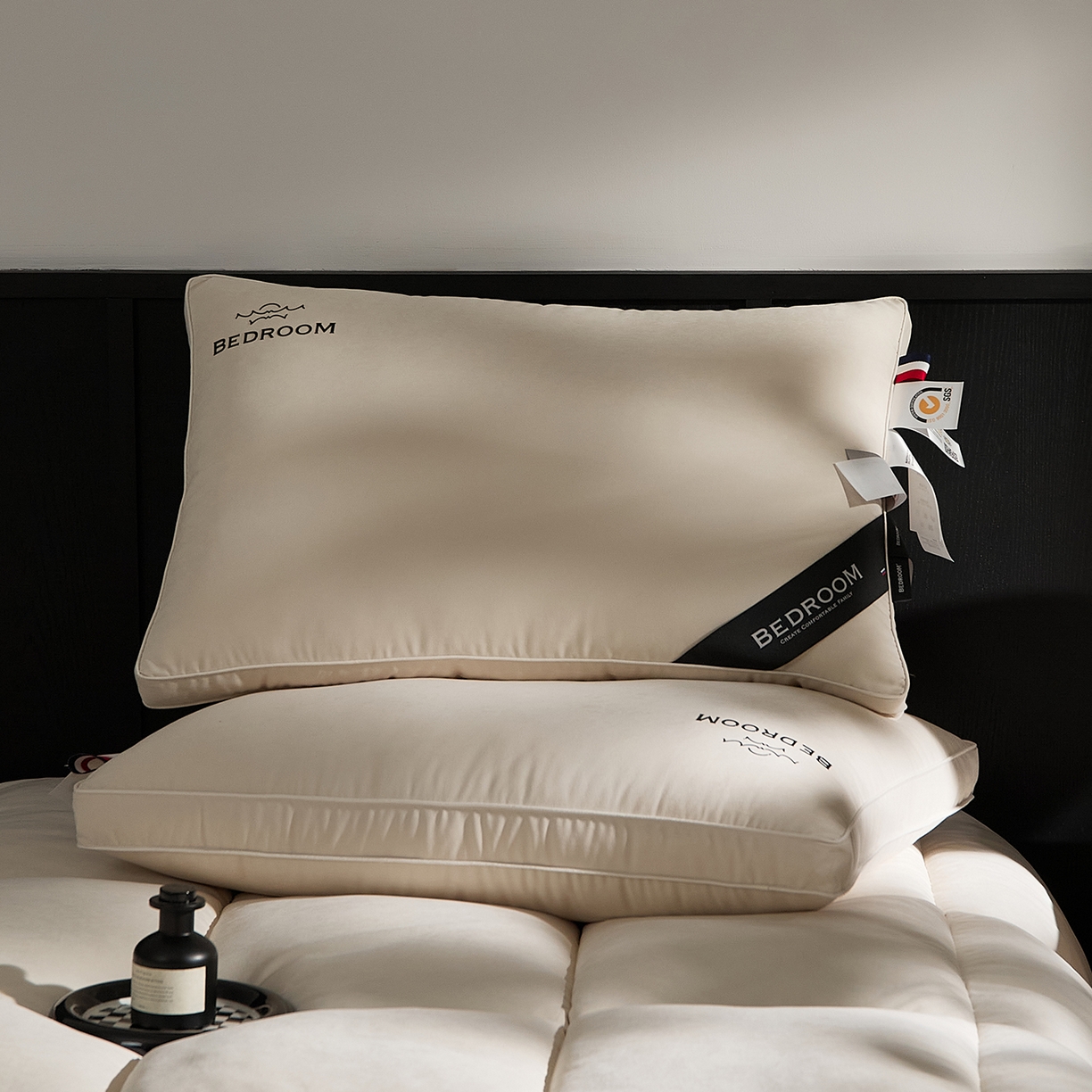 91家纺网 家纺一手货源 找家纺 （总）境月枕芯坊 2025新款防螨抑菌防霉云绒枕枕头枕芯