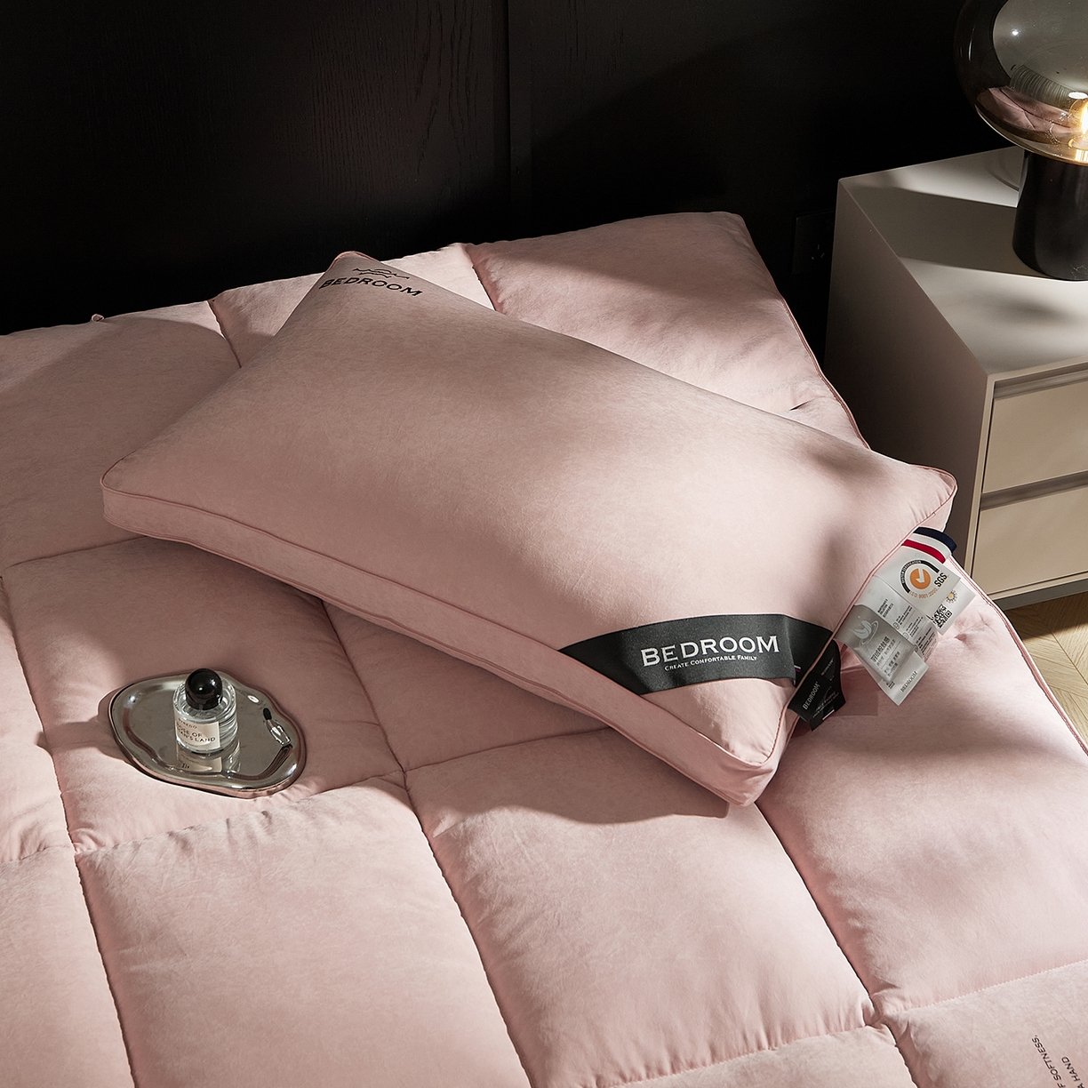 91家纺网 家纺一手货源 找家纺 （总）境月枕芯坊 2025新款防螨抑菌防霉云绒枕枕头枕芯