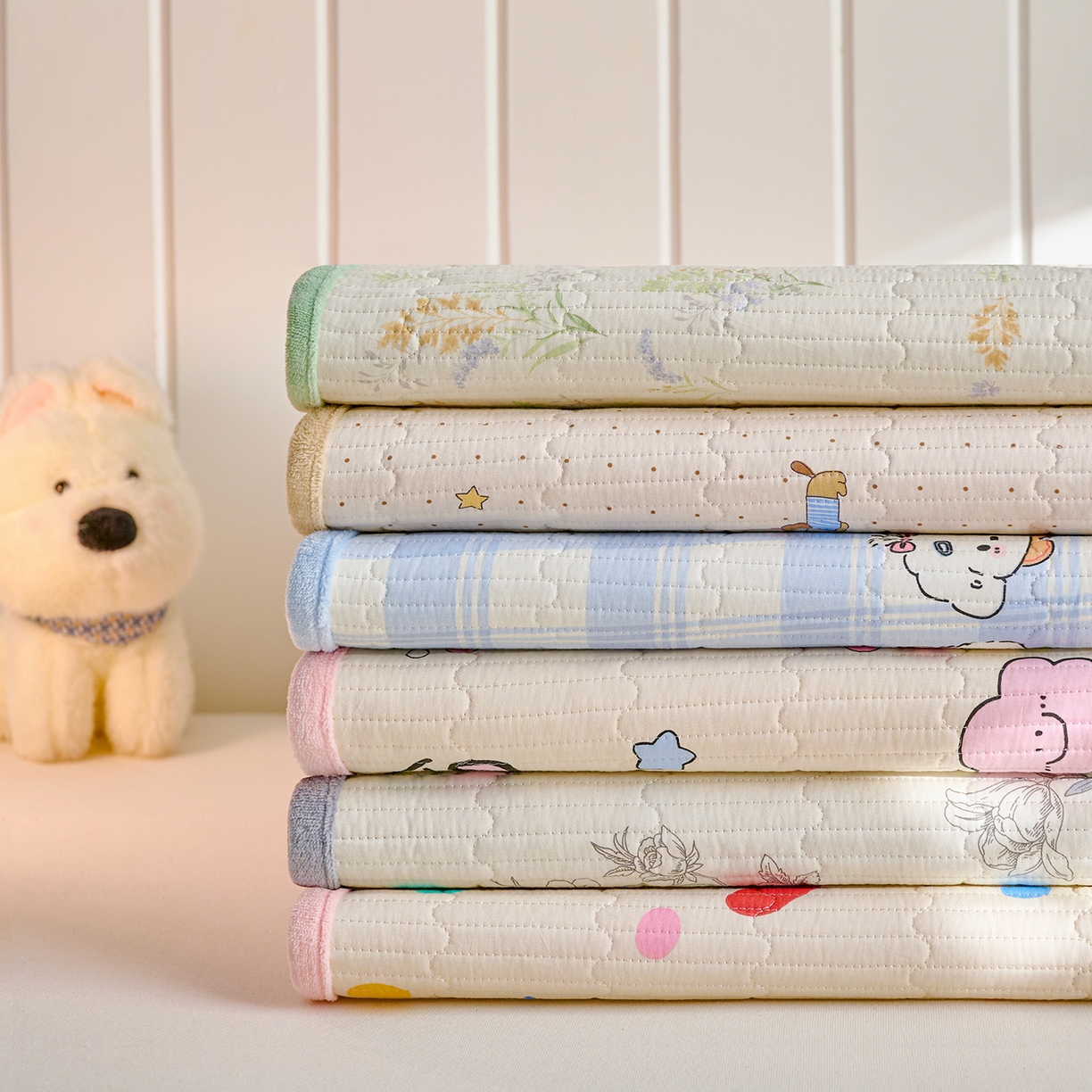 91家纺网 家纺一手货源 找家纺 （总）X猫先生 2026新品A全棉B牛奶绒床盖一面全棉一面牛奶绒床盖炕盖加厚床单床垫四季款系列三