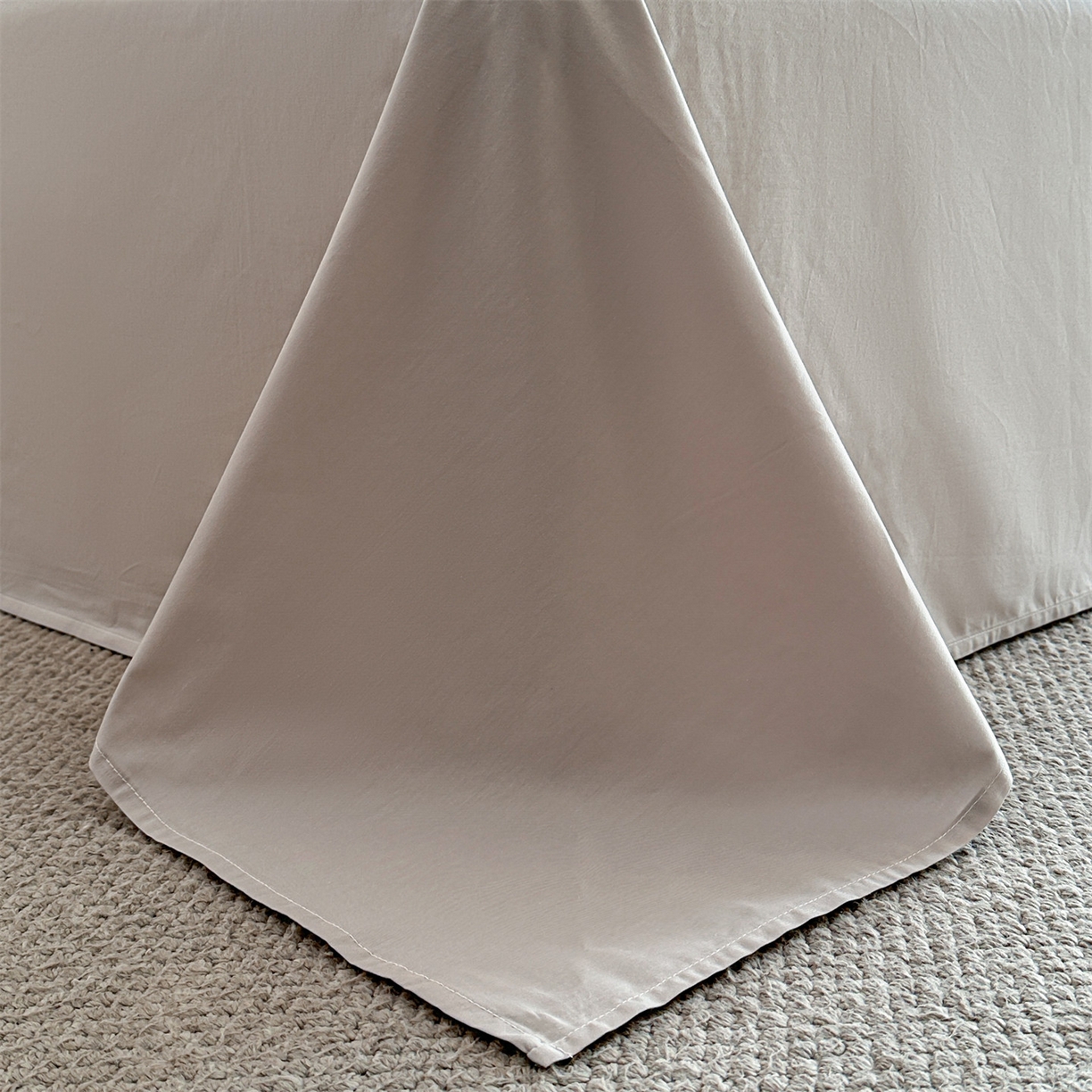 91家纺网 家纺一手货源 找家纺 （总）笙意家纺 2025新款全棉纯棉60水洗亮面浮雕立体提花四件套