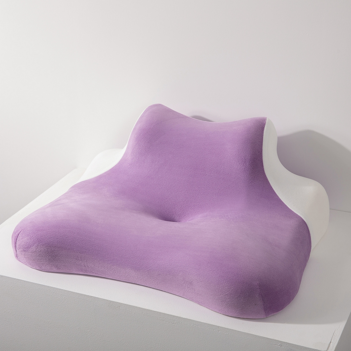 91家纺网 家纺一手货源 找家纺 （总）其乐枕芯 2025新款多功能慢回弹牛奶绒趴睡枕趴趴枕记忆棉枕头