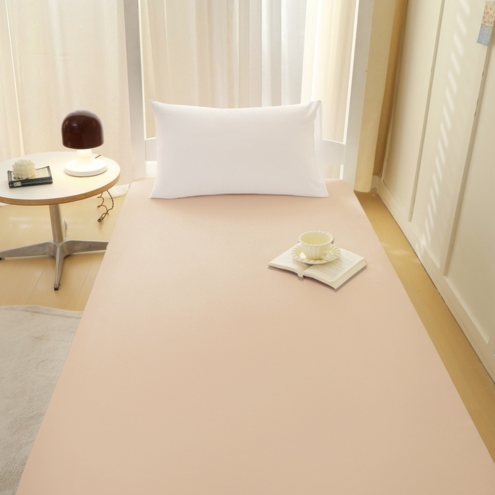 91家纺网 家纺一手货源 找家纺 啊雅家居 2026新款L形拉链全包床垫套学生宿舍家用被褥套 黄