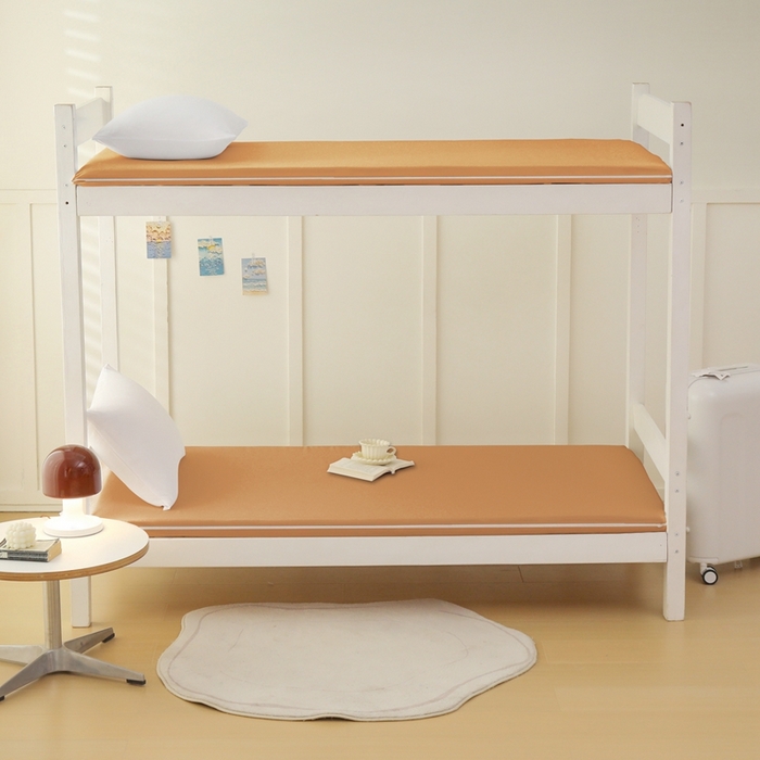 91家纺网 家纺一手货源 找家纺 啊雅家居 2026新款L形拉链全包床垫套学生宿舍家用被褥套 咖色