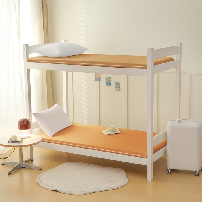 91家纺网 家纺一手货源 找家纺 啊雅家居 2026新款L形拉链全包床垫套学生宿舍家用被褥套 咖色