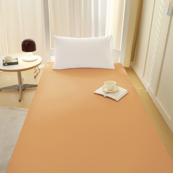 91家纺网 家纺一手货源 找家纺 啊雅家居 2026新款L形拉链全包床垫套学生宿舍家用被褥套 咖色