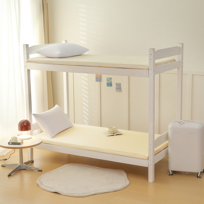 91家纺网 家纺一手货源 找家纺 啊雅家居 2026新款L形拉链全包床垫套学生宿舍家用被褥套 梦幻黄