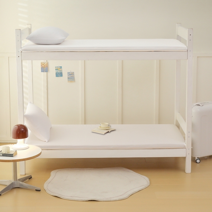 91家纺网 家纺一手货源 找家纺 啊雅家居 2026新款L形拉链全包床垫套学生宿舍家用被褥套 米白