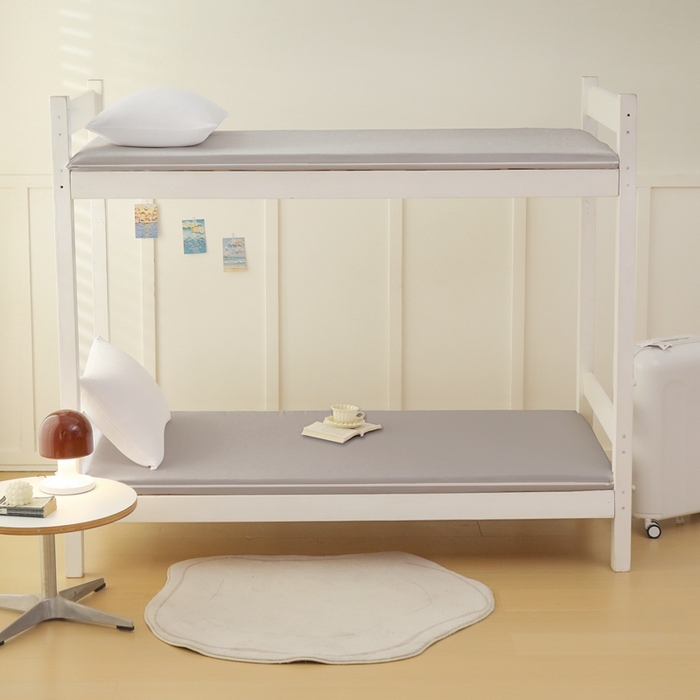 91家纺网 家纺一手货源 找家纺 啊雅家居 2026新款L形拉链全包床垫套学生宿舍家用被褥套 浅灰