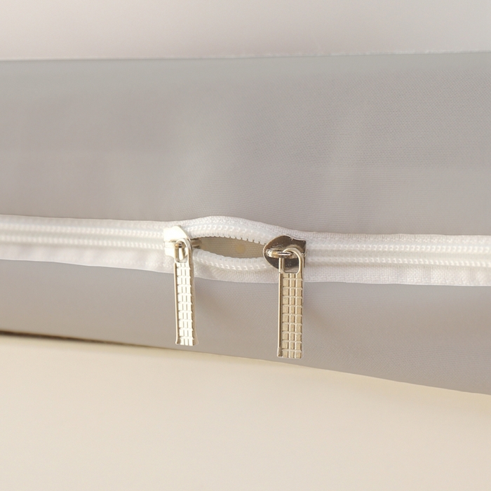 91家纺网 家纺一手货源 找家纺 啊雅家居 2026新款L形拉链全包床垫套学生宿舍家用被褥套 浅灰