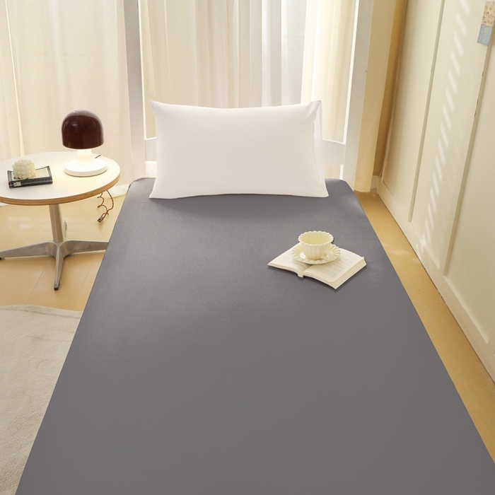 91家纺网 家纺一手货源 找家纺 啊雅家居 2026新款L形拉链全包床垫套学生宿舍家用被褥套 深灰