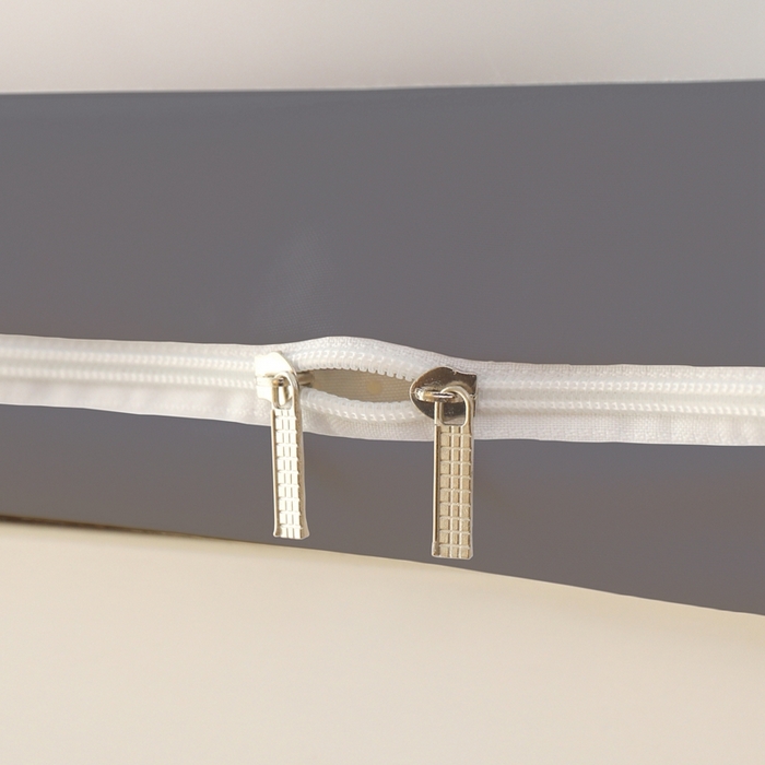 91家纺网 家纺一手货源 找家纺 啊雅家居 2026新款L形拉链全包床垫套学生宿舍家用被褥套 深灰