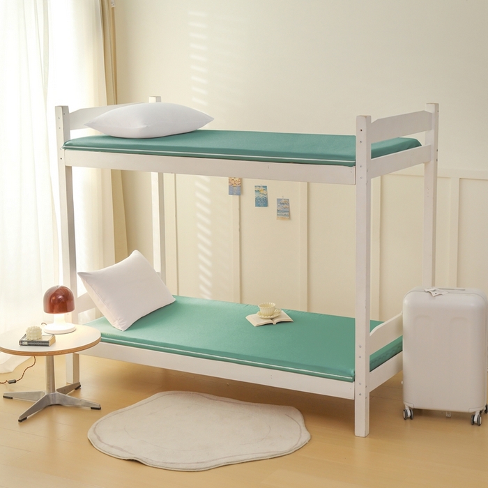 91家纺网 家纺一手货源 找家纺 啊雅家居 2026新款L形拉链全包床垫套学生宿舍家用被褥套 星蓝