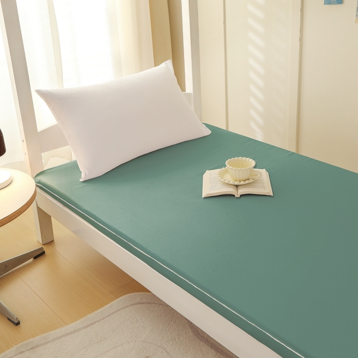 91家纺网 家纺一手货源 找家纺 啊雅家居 2026新款L形拉链全包床垫套学生宿舍家用被褥套 星蓝