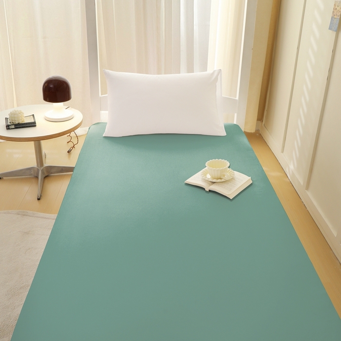 91家纺网 家纺一手货源 找家纺 啊雅家居 2026新款L形拉链全包床垫套学生宿舍家用被褥套 星蓝