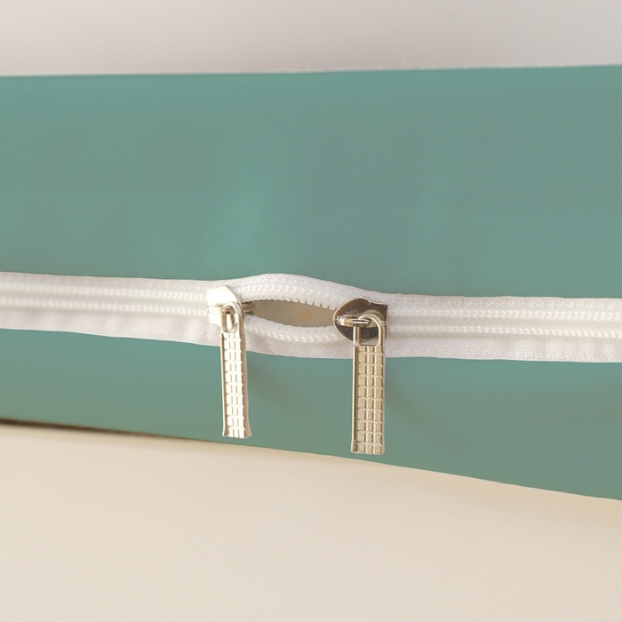 91家纺网 家纺一手货源 找家纺 啊雅家居 2026新款L形拉链全包床垫套学生宿舍家用被褥套 星蓝