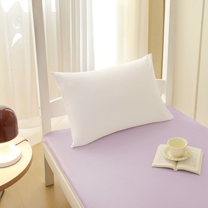 91家纺网 家纺一手货源 找家纺 啊雅家居 2026新款L形拉链全包床垫套学生宿舍家用被褥套 紫色