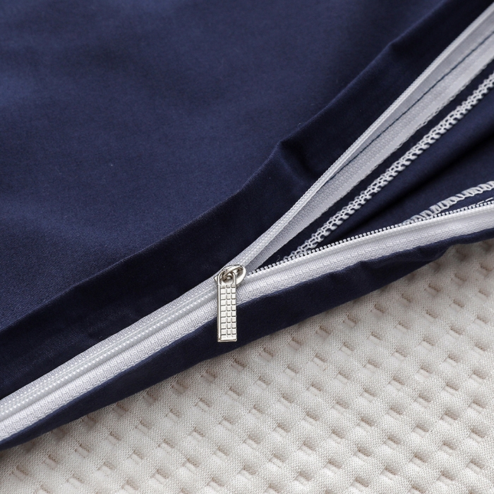 91家纺网 家纺一手货源 找家纺 啊雅家居 2026新款学生宿舍家用双面被褥套床垫套 藏青