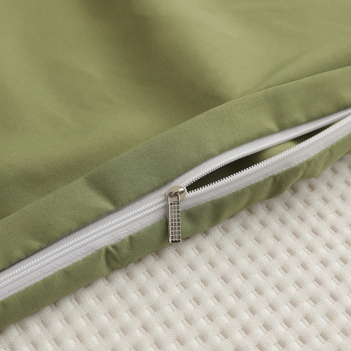 91家纺网 家纺一手货源 找家纺 啊雅家居 2026新款学生宿舍家用双面被褥套床垫套 草绿