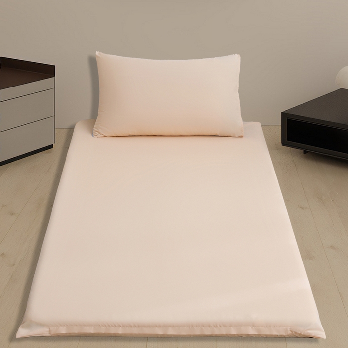 啊雅家居 2026新款学生宿舍家用双面被褥套床垫套 黄色