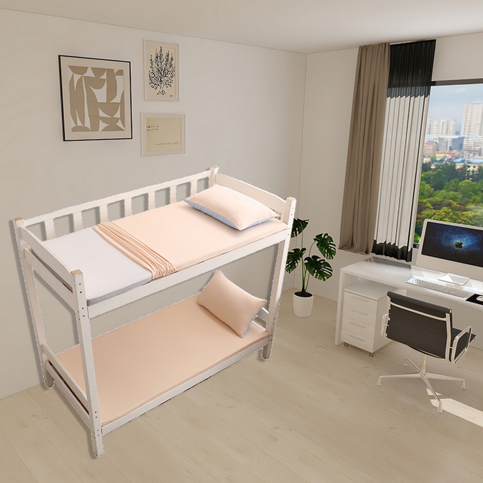 91家纺网 家纺一手货源 找家纺 啊雅家居 2026新款学生宿舍家用双面被褥套床垫套 黄色