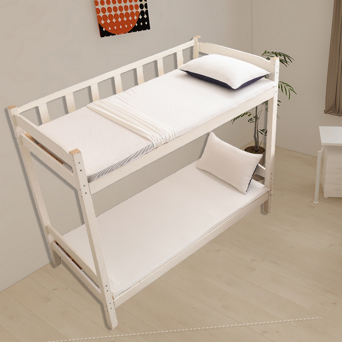 91家纺网 家纺一手货源 找家纺 啊雅家居 2026新款学生宿舍家用双面被褥套床垫套 米白