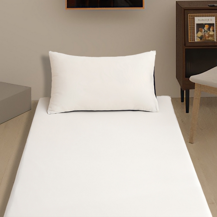 91家纺网 家纺一手货源 找家纺 啊雅家居 2026新款学生宿舍家用双面被褥套床垫套 米白